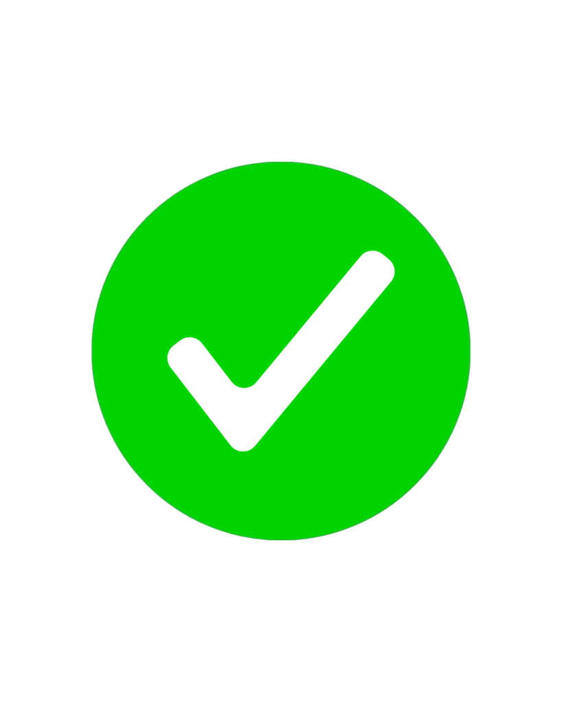 Accompagnement visibilité LinkedIn dirigeants Un emoji de coche de liste vert